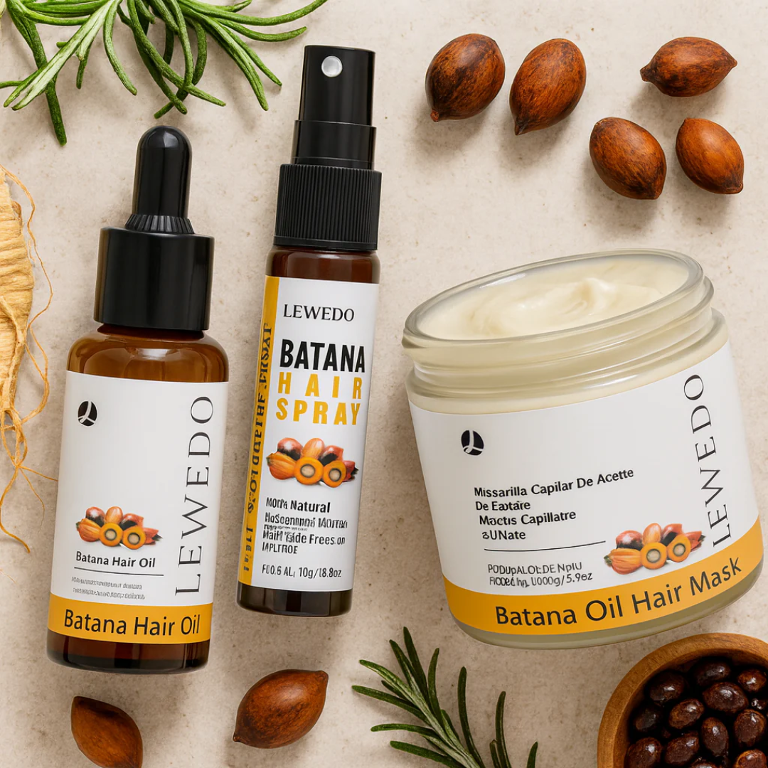 Batana Repair & Growth Trio – Oil + Spray + Mask